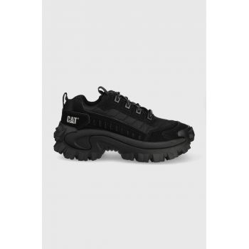 Caterpillar pantofi culoarea negru de firma originali