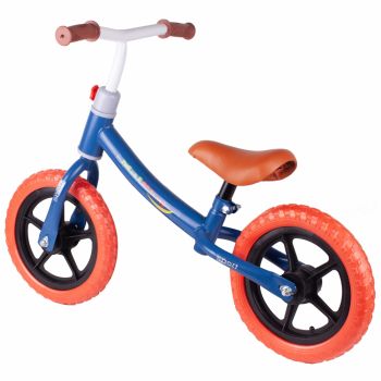 Bicicleta fara pedale 12 inch PushSport AlbastruRosu la reducere