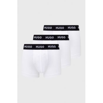 HUGO boxeri (3-pack) bărbați, culoarea alb 50469786 de firma originali