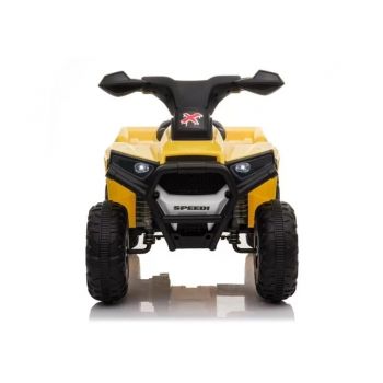 ATV Quad electric pentru copii XH116 LeanToys 5703 galben-negru de firma originala