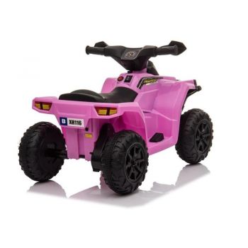 ATV Quad electric pentru copii XH116 LeanToys 5706 roz-negru de firma originala