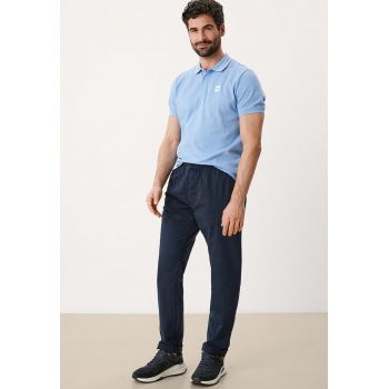 Pantaloni conici din amestec de bumbac