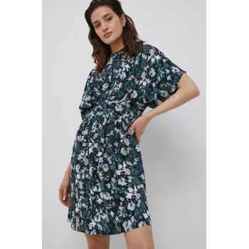 Vero Moda rochie culoarea verde, mini, evazati