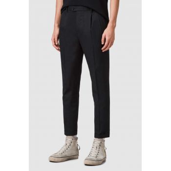 AllSaints pantaloni barbati, culoarea gri, cu fason cargo de firma originali