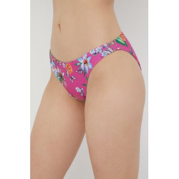 Superdry chiloti de baie culoarea roz