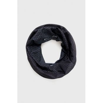 CMP fular impletit culoarea negru, modelator