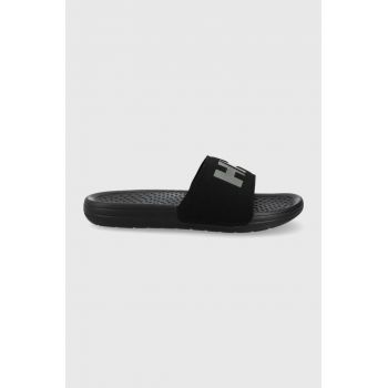 Helly Hansen papuci HH SLIDE bărbați, culoarea negru 11714 ieftini