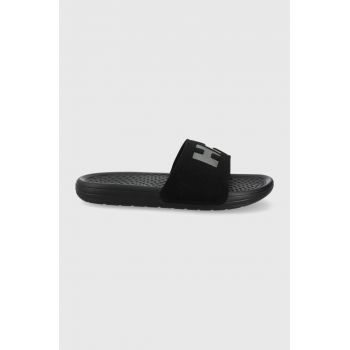 Helly Hansen papuci HH SLIDE femei, culoarea negru 67396