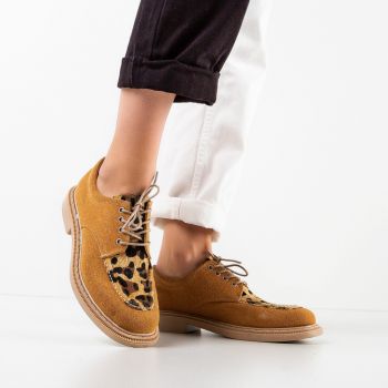 Pantofi casual dama Kadamala Camel