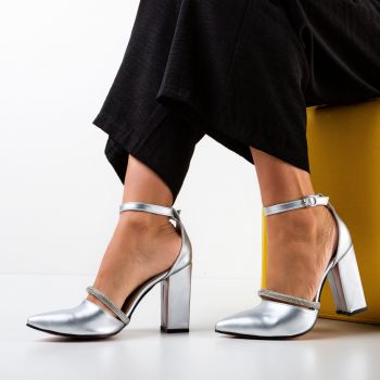 Pantofi dama Yanaba Argintii