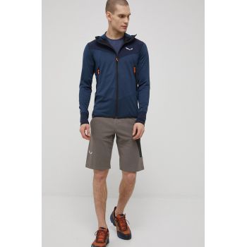 Salewa pantaloni scurți outdoor Lavaredo barbati, culoarea verde de firma originali