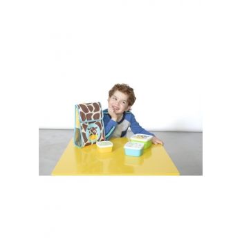 Set 3 cutii pentru pranz Zoo Girafa Skip Hop