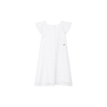 Michael Kors rochie fete culoarea alb, mini, evazati