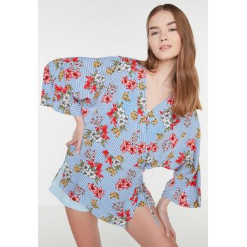 Bluza de casa tip kimono