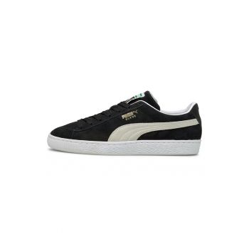 Pantofi sport de piele intoarsa cu logo Classic XXI