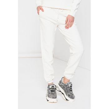 Pantaloni sport din amestec de modal cu buzunare oblice Daniella