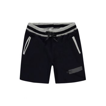 Pantaloni sport scurti de bumbac cu talie ajustabila