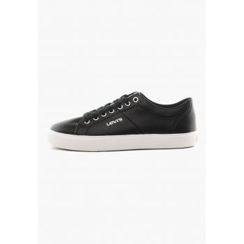 Pantofi sport de piele ecologica cu logo discret