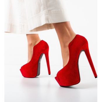 Pantofi dama Ammaar Rosii