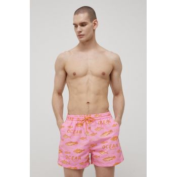 Paul Smith pantaloni scurti de baie culoarea roz