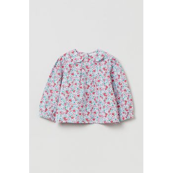 OVS bluza de bumbac pentru copii in modele florale