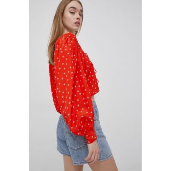 Levi's bluza femei, culoarea rosu, ieftina