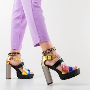 Sandale dama Franky Multicolor Sandale dama Franky Multicolor