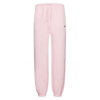 Pantaloni sport din amestec de bumbac organic cu talie ajustabila - pentru fitness