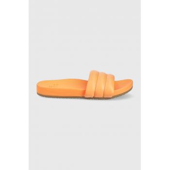 Billabong papuci femei, culoarea portocaliu ieftini