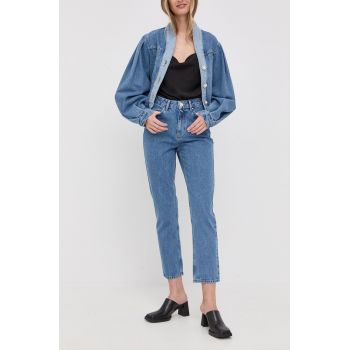 Custommade jeansi femei , high waist