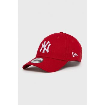 New Era șapcă culoarea roșu, cu imprimeu 10531938-red de firma originala