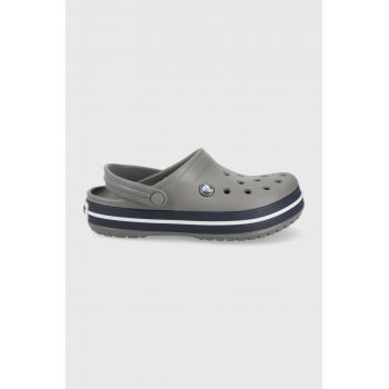 Crocs slapi copii culoarea gri ieftini