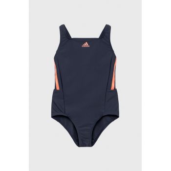 adidas Performance costum de baie HC9653 culoarea albastru marin