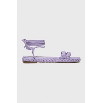 Answear Lab sandale femei, culoarea violet ieftine