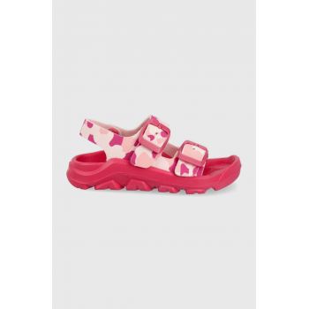 Birkenstock sandale copii culoarea roz de firma originale