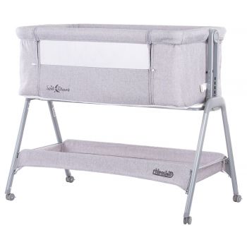 Patut Co-Sleeper Chipolino Sweet Dreams grey de firma original