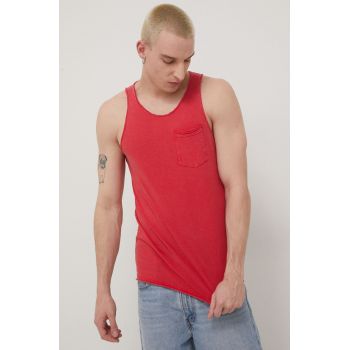 Produkt by Jack & Jones tricou din bumbac culoarea rosu