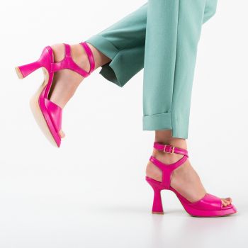 Sandale dama Dollya Fuchsia Sandale dama Dollya Fuchsia