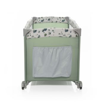 Patut pliant 1 nivel Caravan Jungle Green ieftin