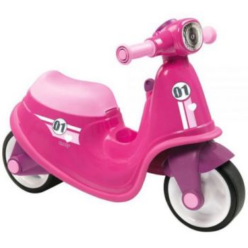 Scuter Smoby Scooter Ride-On pink la reducere