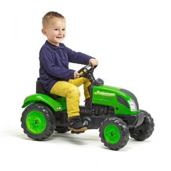 Tractor cu pedale verde pentru copii Falk 2057 Country Farmer ieftina