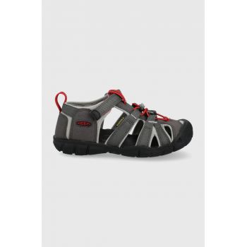 Keen sandale copii Seacamp Ii Cnx culoarea gri ieftine