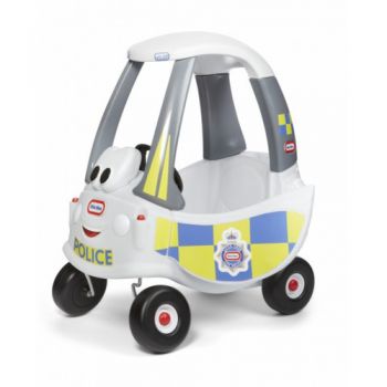 Masinuta de Politie Little Tikes Alba Cozy Coupe