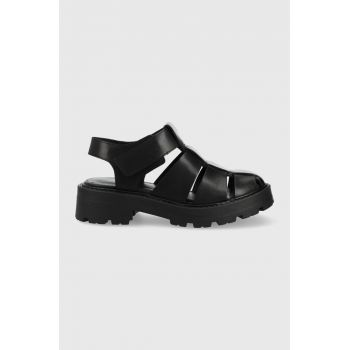 Vagabond Shoemakers sandale de piele Cosmo 2.0 femei, culoarea negru
