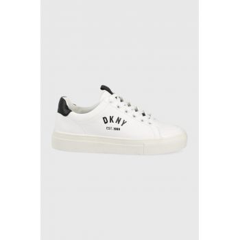 Dkny sneakers culoarea alb