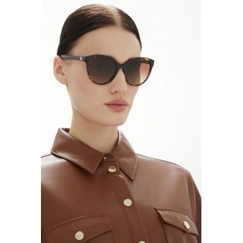 Burberry ochelari de soare femei, culoarea maro de firma originali