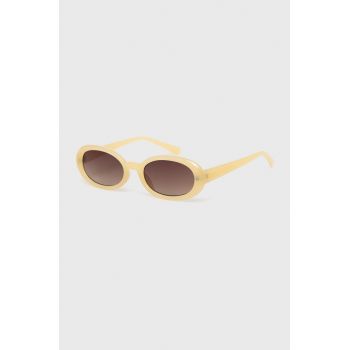 Jeepers Peepers ochelari de soare culoarea galben