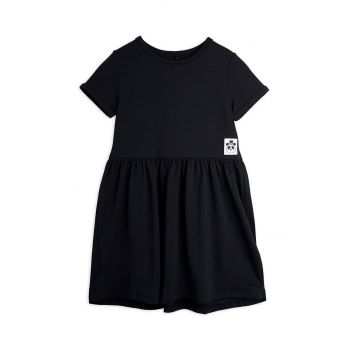 Mini Rodini rochie fete culoarea negru, mini, evazati ieftina