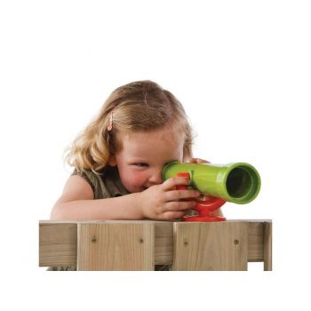 Telescop pentru spatii de joaca verde lime-orange KBT
