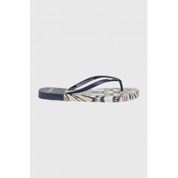 Pepe Jeans slapi Rake Iselin femei, culoarea albastru marin, cu toc plat